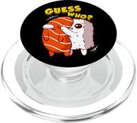 Funny Japanese Sushi Guess Who? Hilarious Sushi PopSockets PopGrip para MagSafe