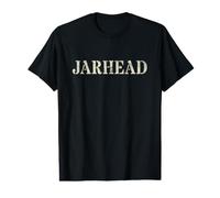 Funny Jarhead Proud Corps Veterano Fuerzas Armadas Soldado Papá Camiseta gráfica económica