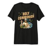 Funny Jesus Christ Holy Communion First Communion Camiseta Premium