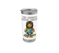 Funny Jesus Christian Faith The Original Master Builder Vaso térmico de acero inoxidable de doble pared