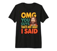 Funny Jesus That's Not What Said Religious God Christian Fun Camiseta Premium