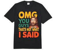 Funny Jesus That's Not What Said Religious God Christian Fun Comfort Colors Adult Heavyweight T-Shirt