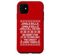 Funny Jingle Bills Christmas Recession Inflation Economy Carcasa para iPhone 11