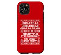 Funny Jingle Bills Christmas Recession Inflation Economy Carcasa para iPhone 11 Pro
