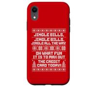 Funny Jingle Bills Christmas Recession Inflation Economy Carcasa para iPhone XR
