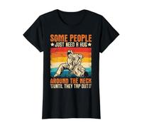 Funny Jiu-Jitsu Dad Brazillian Ju Jitsu BJJ MMA Artes Marciales Camiseta gráfica económica, Mujer, Negro, S