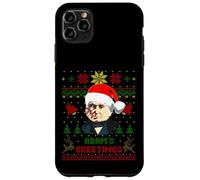 Funny John Quincy Presidente Adams Navidad Parodia Holiday Carcasa para iPhone 11 Pro MAX