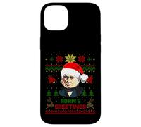 Funny John Quincy Presidente Adams Navidad Parodia Holiday Carcasa para iPhone 14 Plus