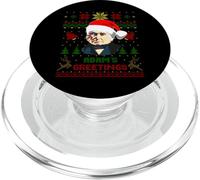 Funny John Quincy Presidente Adams Navidad Parodia Holiday PopSockets PopGrip para MagSafe