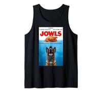 Funny Jowls Thanksgiving Belgian Malinois and Turkey Camiseta sin Mangas