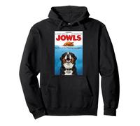 Funny Jowls Thanksgiving Bernese Mountain Dog and Turkey Sudadera con Capucha