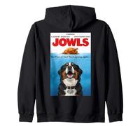 Funny Jowls Thanksgiving Bernese Mountain Dog and Turkey Sudadera con Capucha