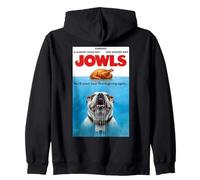 Funny Jowls Thanksgiving Bulldog and Turkey Sudadera con Capucha