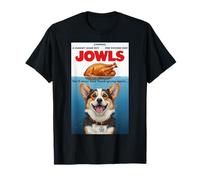 Funny Jowls Thanksgiving Corgi and Turkey Camiseta