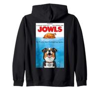 Funny Jowls Thanksgiving Miniature American Shepherd and Sudadera con Capucha
