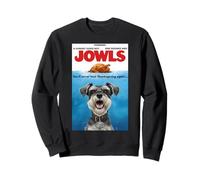 Funny Jowls Thanksgiving Miniature Schnauzer and Turkey Sudadera