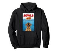 Funny Jowls Thanksgiving Rhodesian Ridgeback and Turkey Sudadera con Capucha