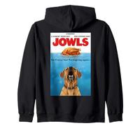 Funny Jowls Thanksgiving Rhodesian Ridgeback and Turkey Sudadera con Capucha