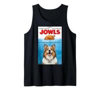 Funny Jowls Thanksgiving Shetland Sheepdog and Turkey Camiseta sin Mangas