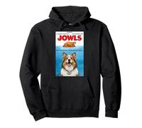 Funny Jowls Thanksgiving Shetland Sheepdog and Turkey Sudadera con Capucha