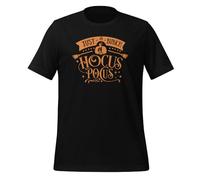 Funny Just A Bunch of Hocus Pocus - Camiseta unisex para adulto, Negro, M