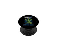 Funny Just Boy Loves Praying Mantis Diciendo PopSockets PopGrip Adhesivo