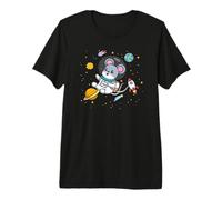 Funny Kawaii Kids Boys Girls Space Astronaut Pet Rat Lover Camiseta Premium
