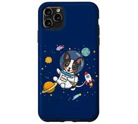 Funny Kawaii Kids Boys Space Astronaut Rat Terrier Lover Carcasa para iPhone 11 Pro Max
