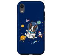 Funny Kawaii Kids Boys Space Astronaut Rat Terrier Lover Carcasa para iPhone XR