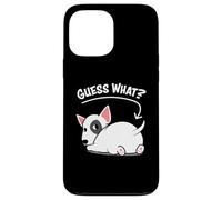 Funny Kawaii Kids Guess What Bull Terrier Butt Lover Carcasa para iPhone 13 Pro MAX
