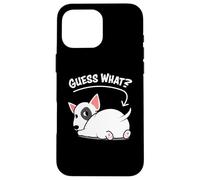 Funny Kawaii Kids Guess What Bull Terrier Butt Lover Carcasa para iPhone 16 Pro MAX
