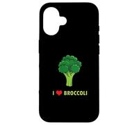 Funny Keto Love Broccoli Cute Vegetables Organic Vegan Kids Carcasa para iPhone 16
