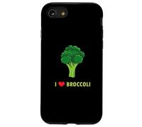 Funny Keto Love Broccoli Cute Vegetables Organic Vegan Kids Carcasa para iPhone SE (2020) / 7/8