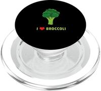 Funny Keto Love Broccoli Cute Vegetables Organic Vegan Kids PopSockets PopGrip para MagSafe