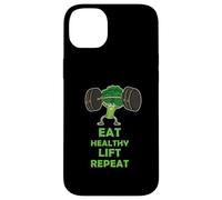 Funny Keto Powerlifting Broccoli - Eat Healthy Lift Repeat Carcasa para iPhone 14 Plus