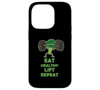 Funny Keto Powerlifting Broccoli - Eat Healthy Lift Repeat Carcasa para iPhone 14 Pro