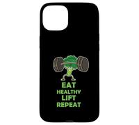 Funny Keto Powerlifting Broccoli - Eat Healthy Lift Repeat Carcasa para iPhone 15 Plus