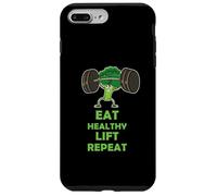 Funny Keto Powerlifting Broccoli - Eat Healthy Lift Repeat Carcasa para iPhone 7 Plus/8 Plus
