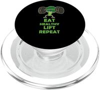 Funny Keto Powerlifting Broccoli - Eat Healthy Lift Repeat PopSockets PopGrip para MagSafe