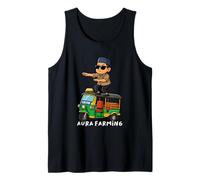 Funny Kid Aura Farming Thai Tuk Tuk - Meme Indonesio Divertido Camiseta sin Mangas