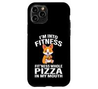 Funny Kids Boys Fitness Pizza Pembroke Welsh Corgi Dog Lover Carcasa para iPhone 11 Pro