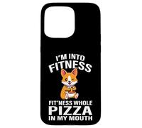 Funny Kids Boys Fitness Pizza Pembroke Welsh Corgi Dog Lover Carcasa para iPhone 15 Pro Max