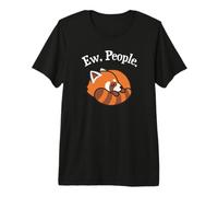 Funny Kids Boys & Girls Kawaii EW People Red Panda Lover Camiseta Premium