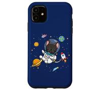 Funny Kids & Boys Kawaii Space Black French Bulldog Lover Carcasa para iPhone 11