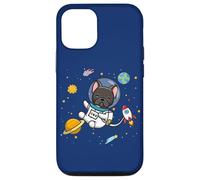 Funny Kids & Boys Kawaii Space Black French Bulldog Lover Carcasa para iPhone 12/12 Pro
