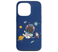 Funny Kids & Boys Kawaii Space Black French Bulldog Lover Carcasa para iPhone 13 Pro