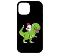 Funny Kids Cartoon Kawaii Dino Dinosaur Pet Chicken Lover Carcasa para iPhone 12 mini