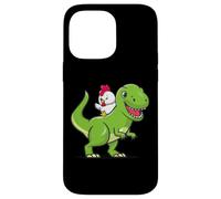 Funny Kids Cartoon Kawaii Dino Dinosaur Pet Chicken Lover Carcasa para iPhone 14 Pro Max