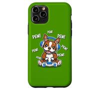 Funny Kids Cartoon Kawaii Video Gamer Red Bostie Dog Lover Carcasa para iPhone 11 Pro