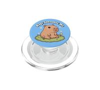 Funny Kids Kawaii Meme Chill Rage Consumes Me Capybara Vibes PopSockets PopGrip para MagSafe